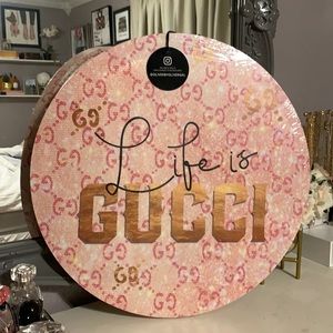 Pink Oliver Gal canvas